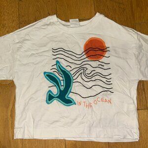 Zara Girls Ocean Tshirt